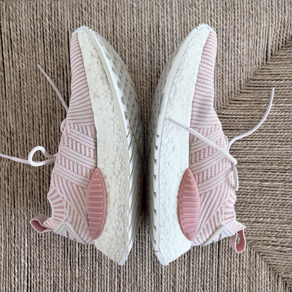Adidas Originals NMD_W1 Womens Sz 9 US Sneakers Wonder Quartz Cloud White Active - Picture 5 of 8